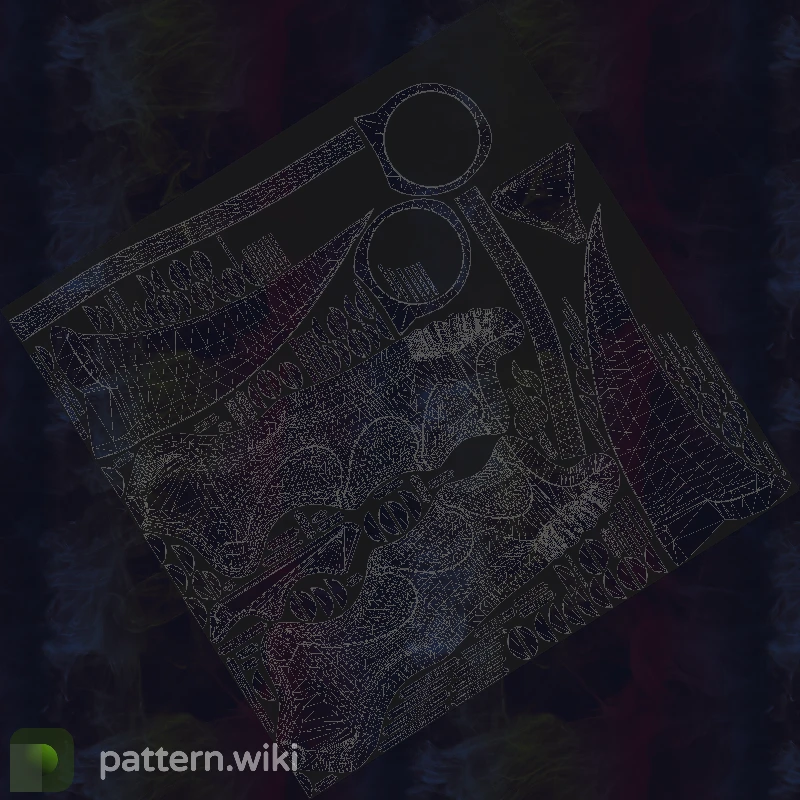 Karambit Doppler seed 493 pattern template