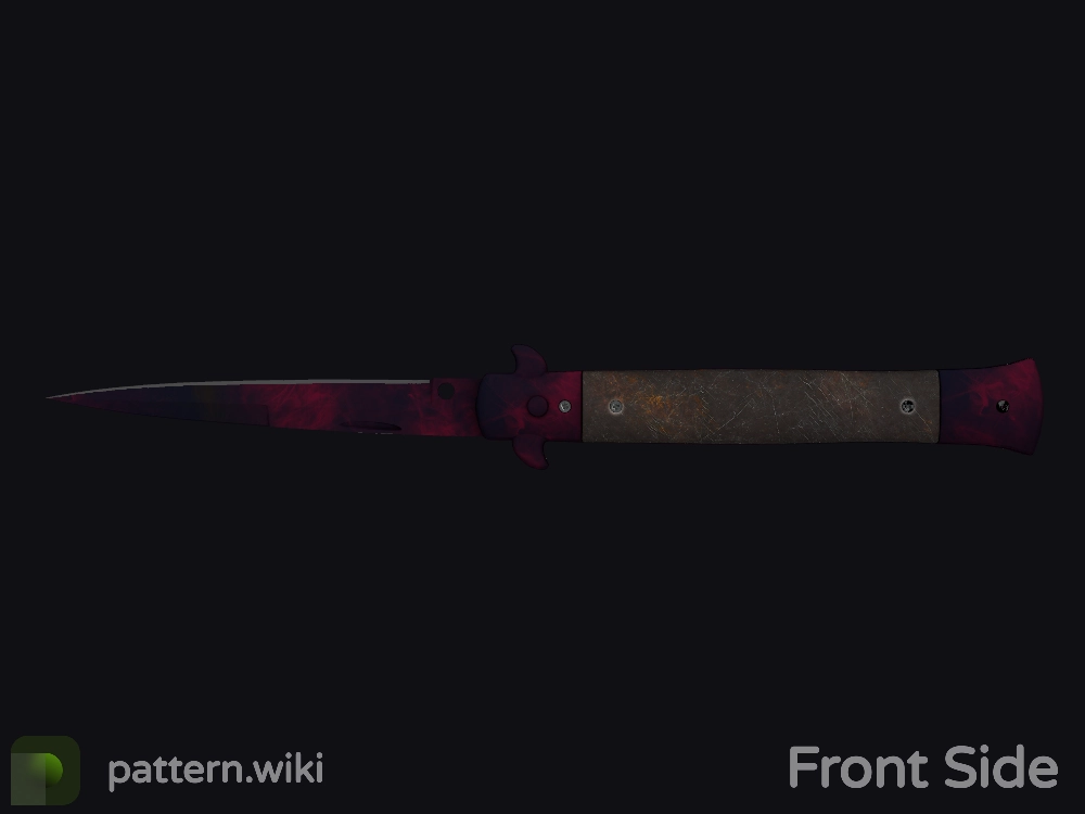 Stiletto Knife Doppler seed 355