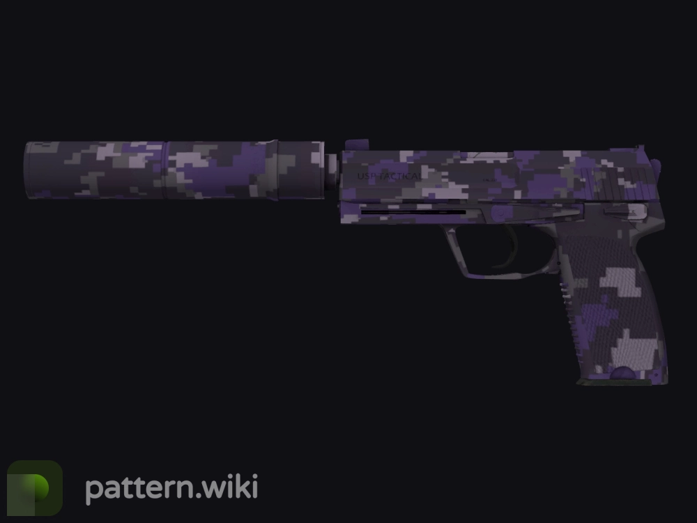 USP-S Purple DDPAT seed 61