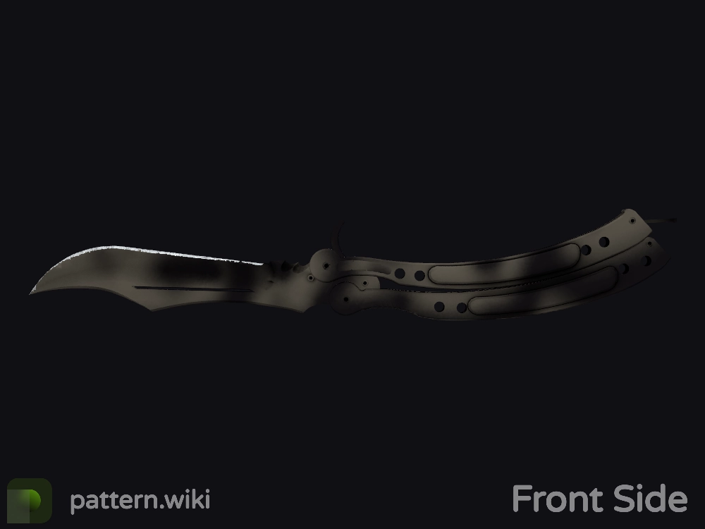 Butterfly Knife Scorched seed 617