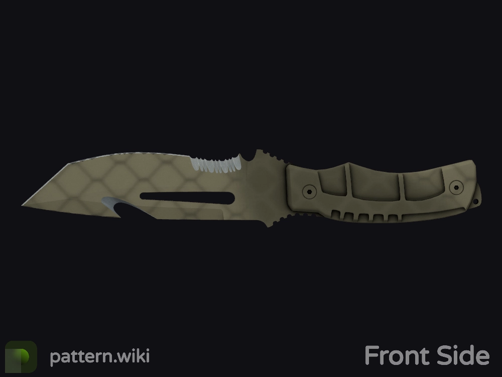 Survival Knife Safari Mesh seed 919