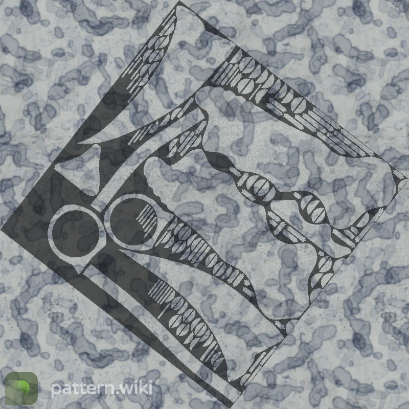 Karambit Stained seed 603 pattern template