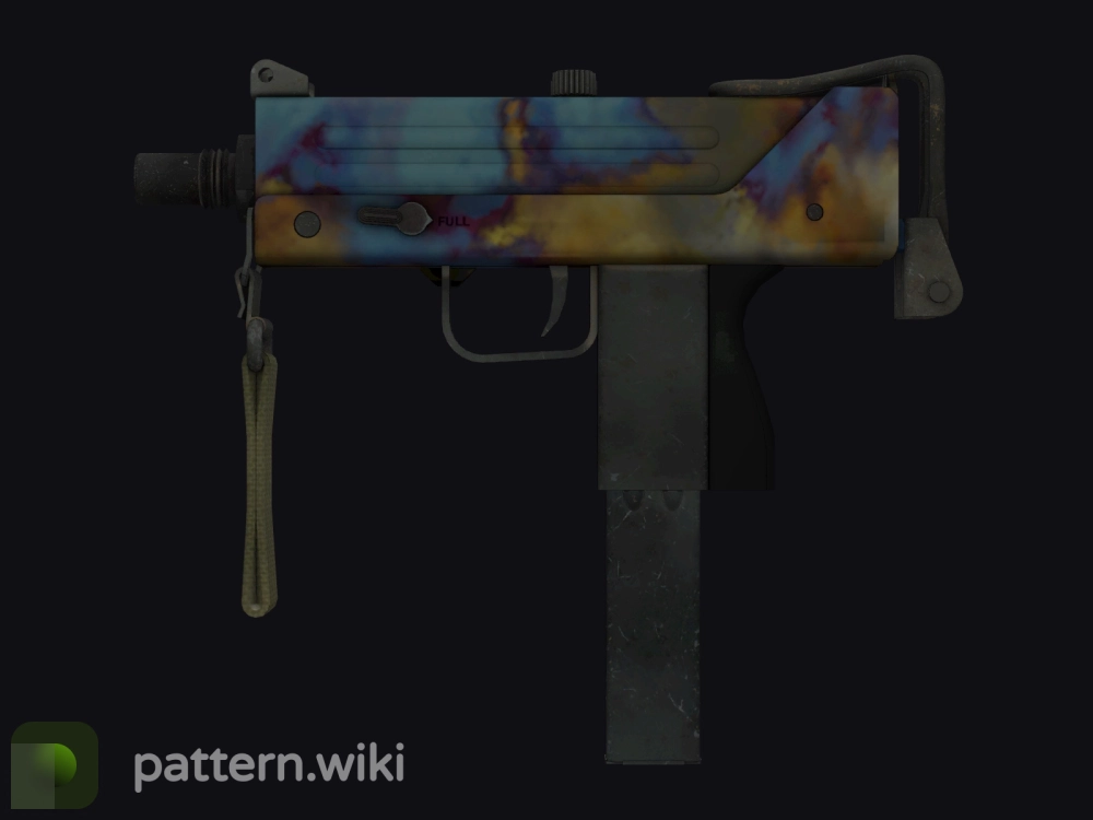 MAC-10 Case Hardened seed 128