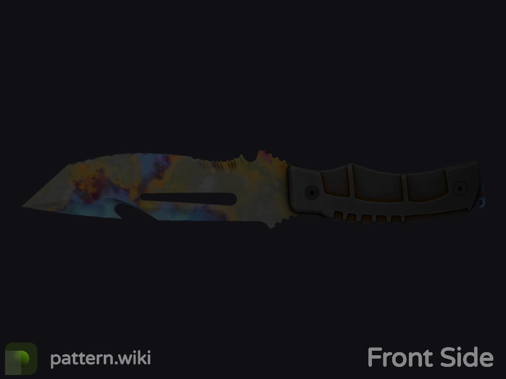 Survival Knife Case Hardened seed 702