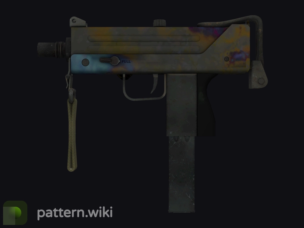 MAC-10 Case Hardened seed 74