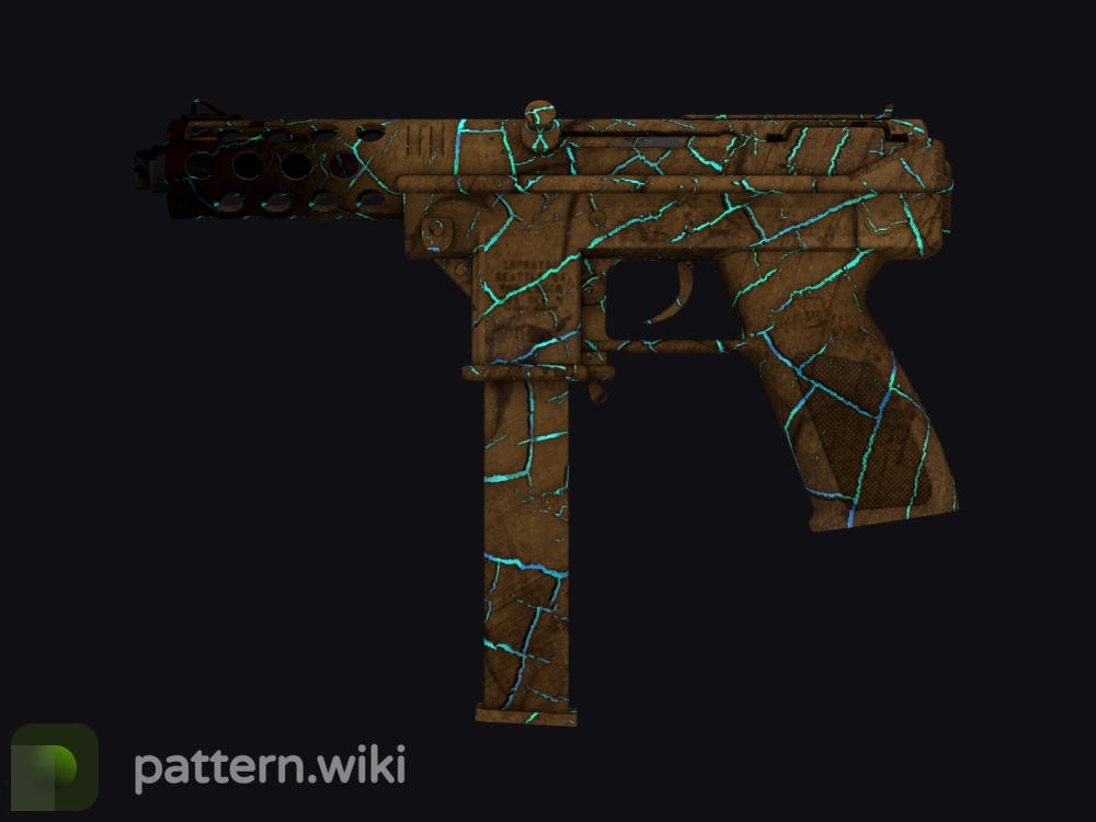 Tec-9 Cracked Opal seed 543