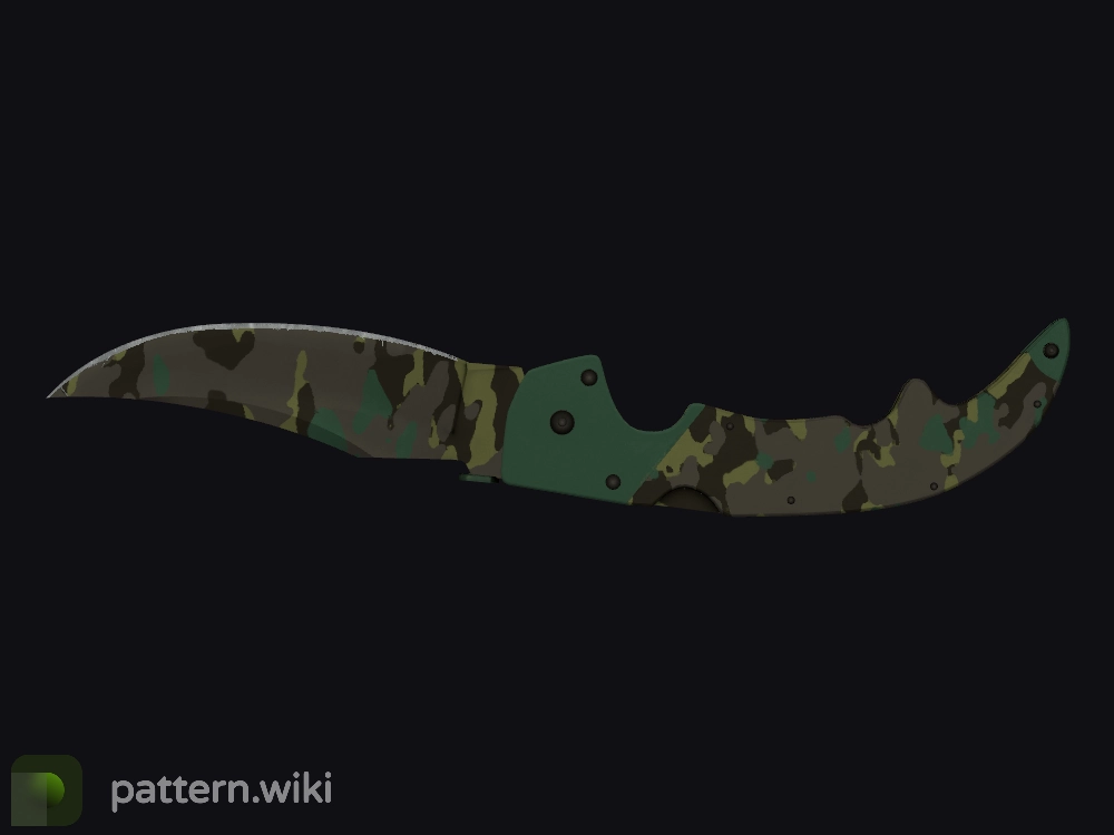 Falchion Knife Boreal Forest seed 806