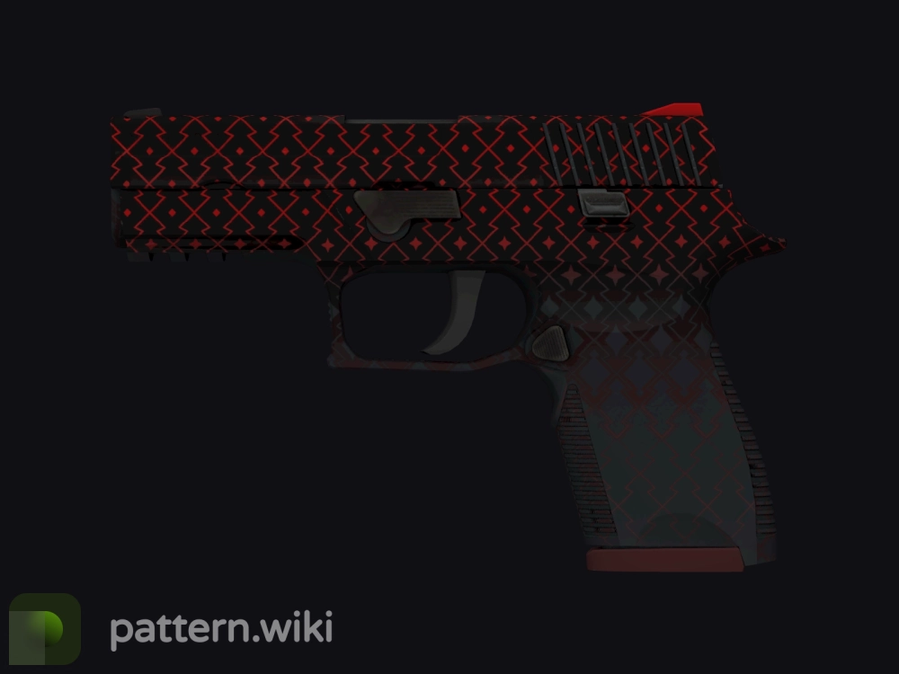 P250 Crimson Kimono seed 814