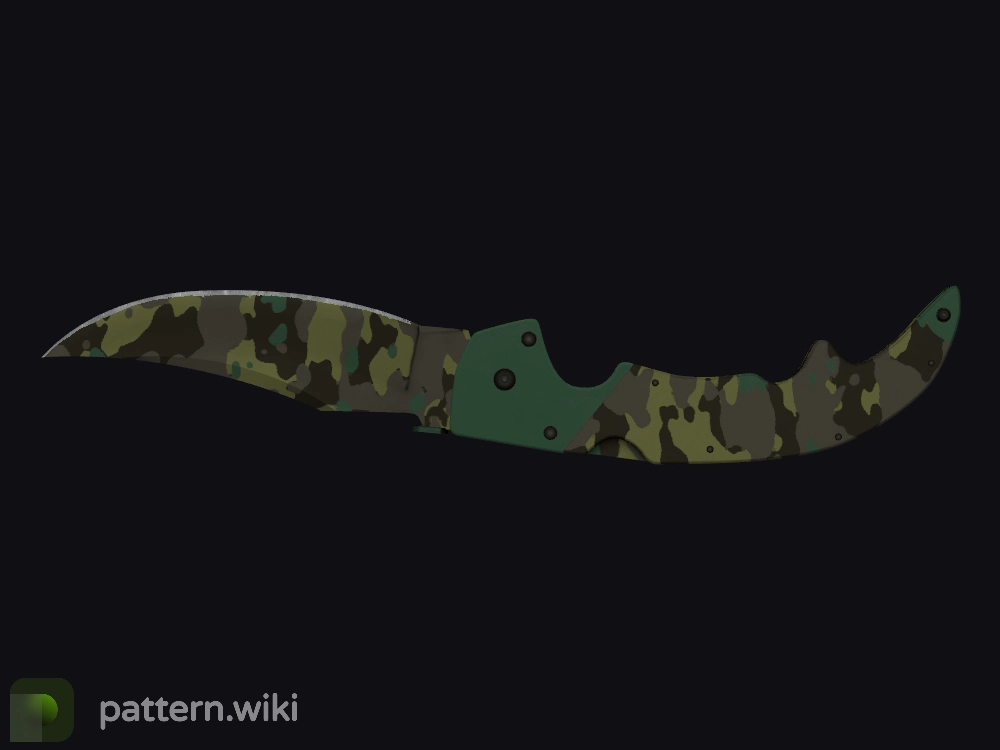 Falchion Knife Boreal Forest seed 444