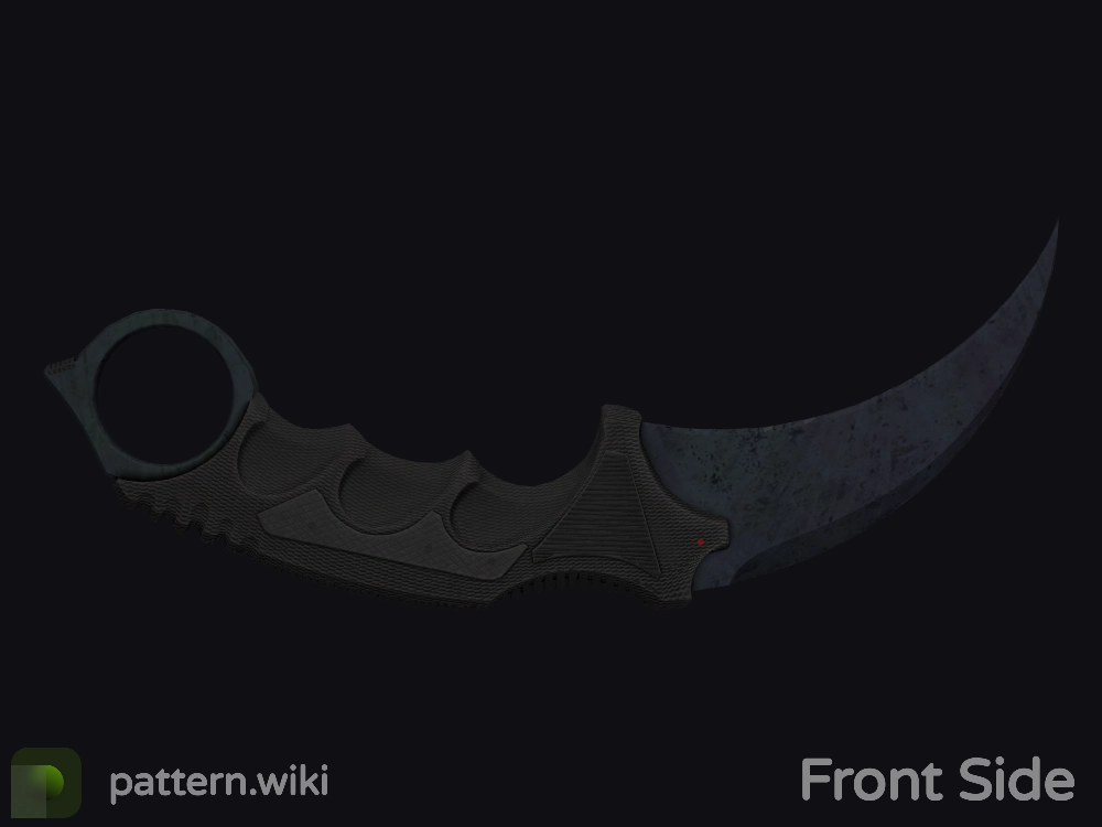 Karambit Blue Steel seed 418