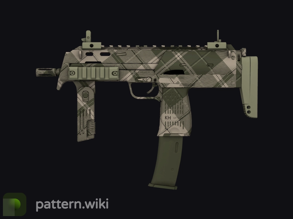 MP7 Olive Plaid seed 479