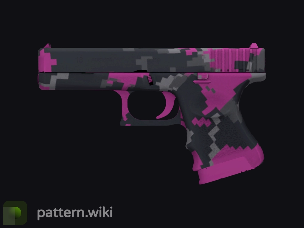 Glock-18 Pink DDPAT seed 345