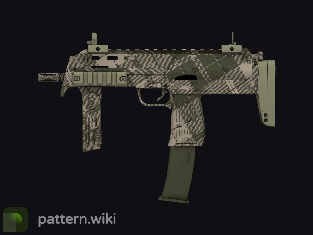 MP7 Olive Plaid seed 912