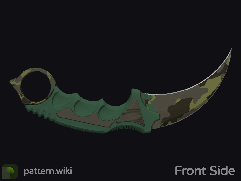 Karambit Boreal Forest seed 154