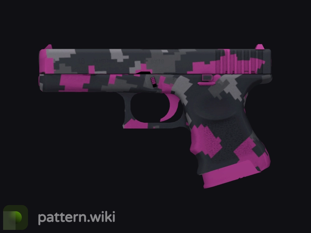 Glock-18 Pink DDPAT seed 649