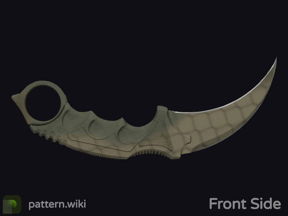 Karambit Safari Mesh seed 530