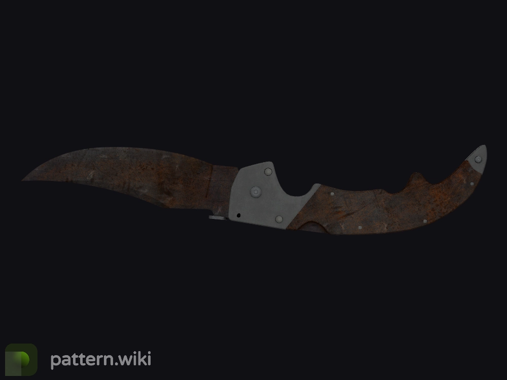 Falchion Knife Rust Coat seed 251