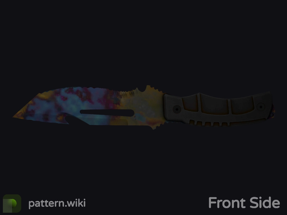 Survival Knife Case Hardened seed 129