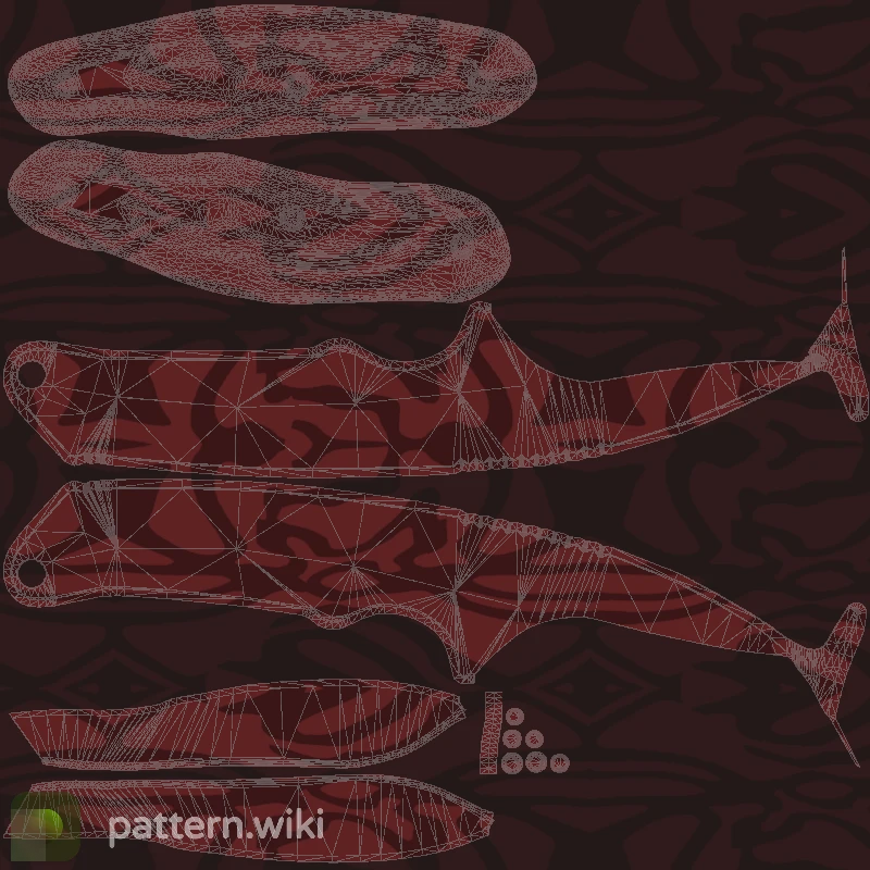 Gut Knife Slaughter seed 19 pattern template