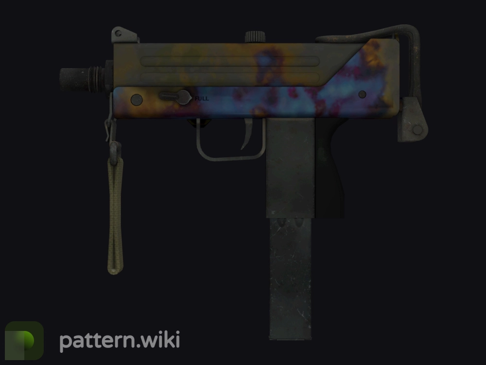 MAC-10 Case Hardened seed 626