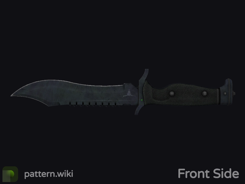 Bowie Knife Blue Steel seed 738