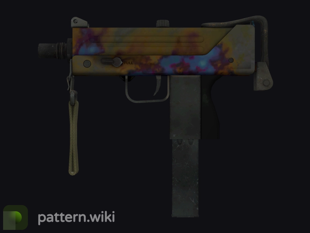 MAC-10 Case Hardened seed 912