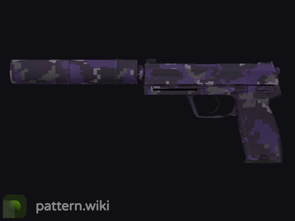 USP-S Purple DDPAT seed 355