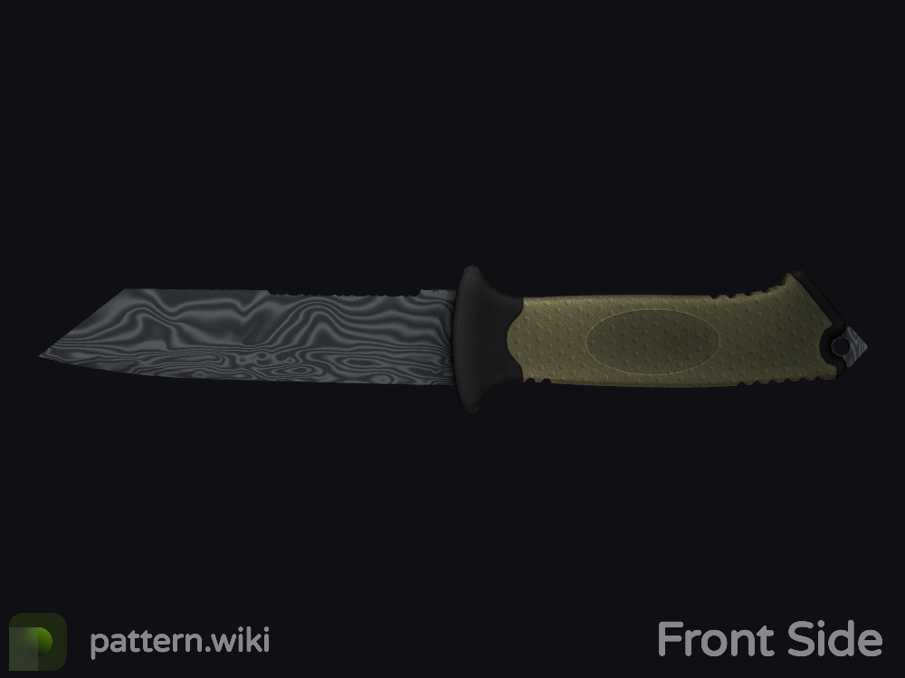 Ursus Knife Damascus Steel seed 669