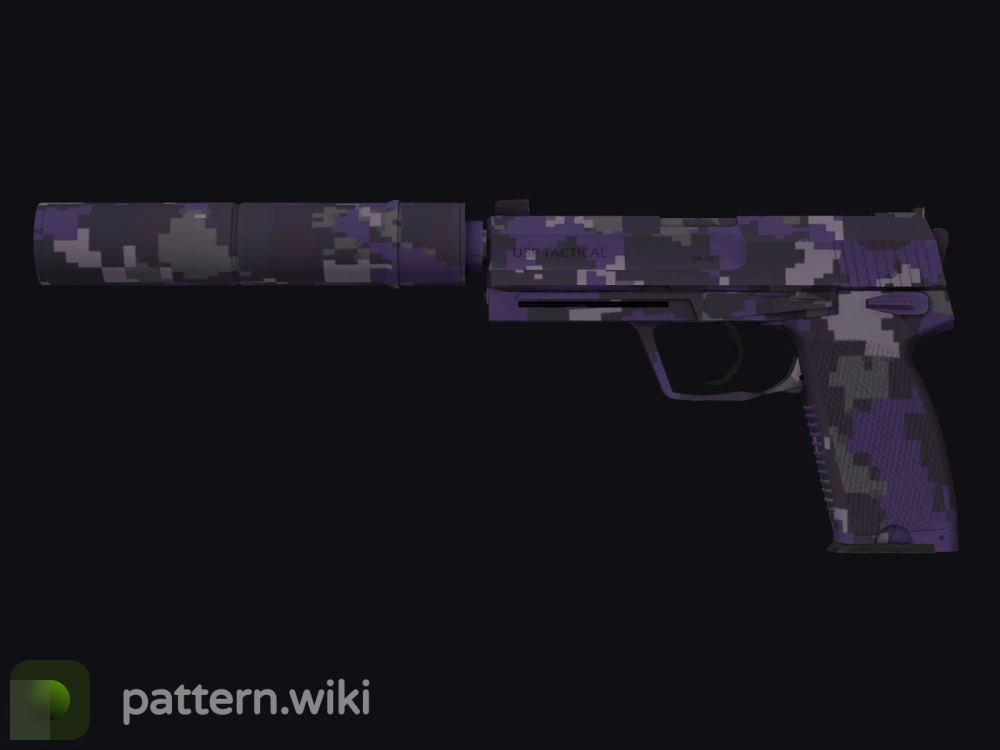 USP-S Purple DDPAT seed 64