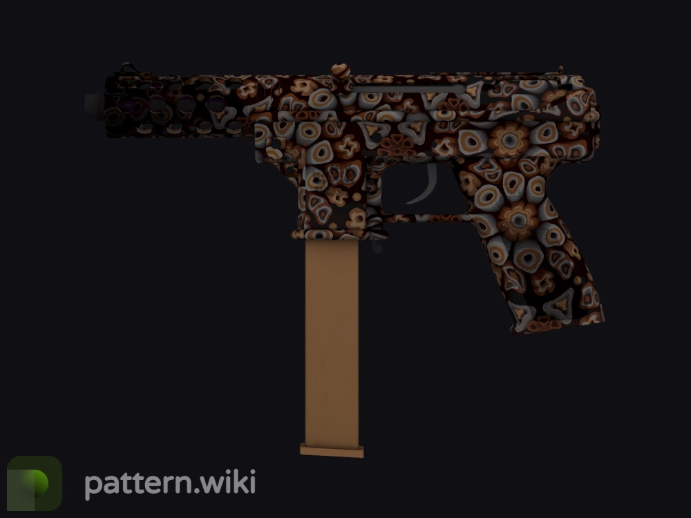 Tec-9 Orange Murano seed 830