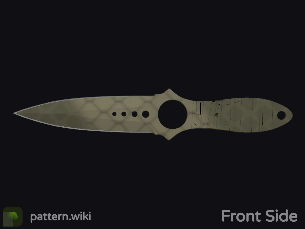 Skeleton Knife Safari Mesh seed 336