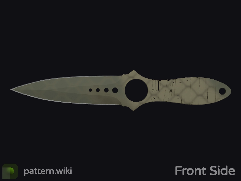 Skeleton Knife Safari Mesh seed 981