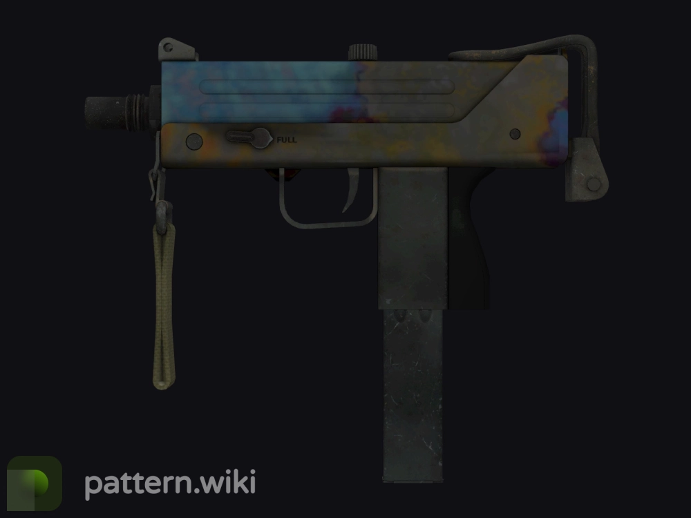 MAC-10 Case Hardened seed 107