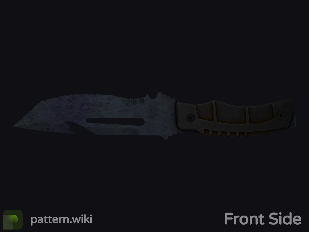 Survival Knife Blue Steel seed 568