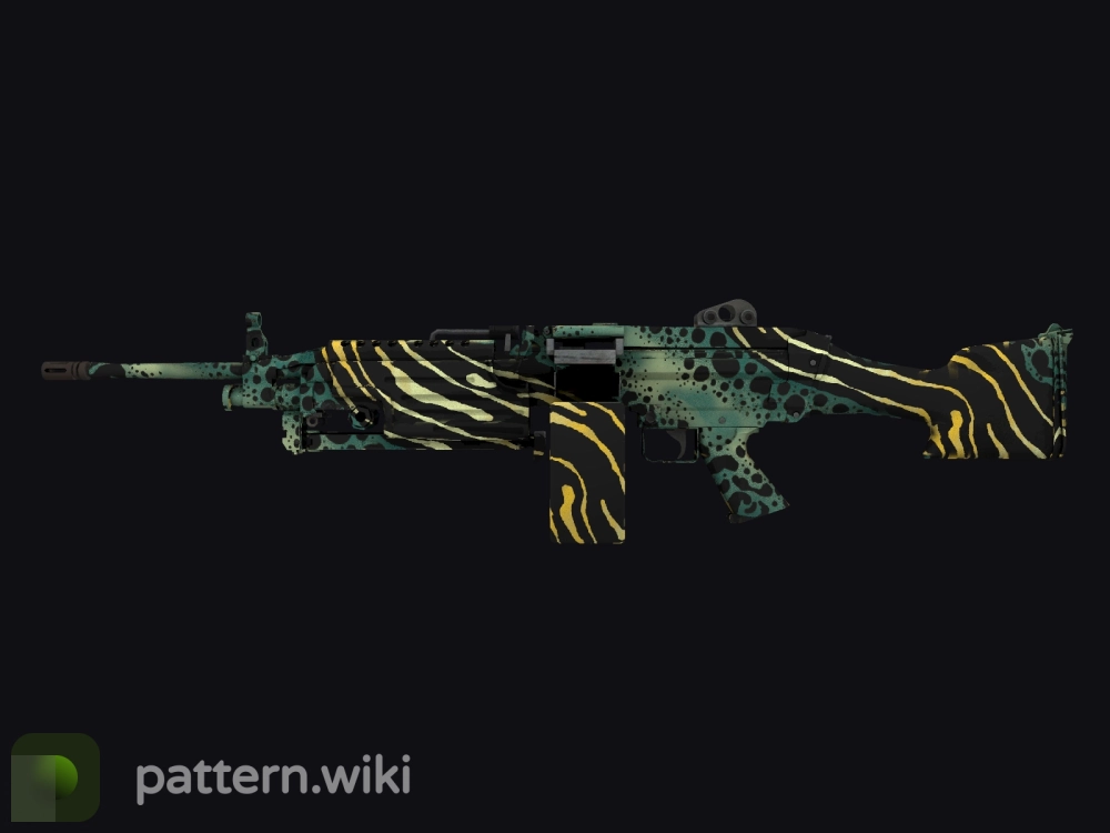 M249 Emerald Poison Dart seed 407