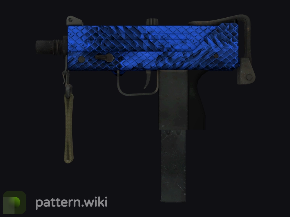 MAC-10 Lapis Gator seed 609