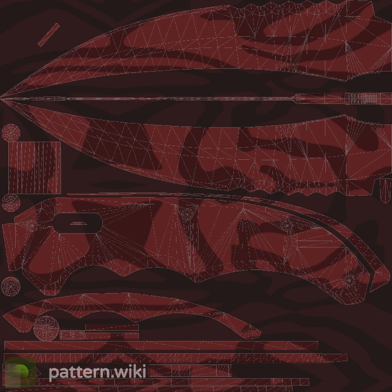 Flip Knife Slaughter seed 67 pattern template