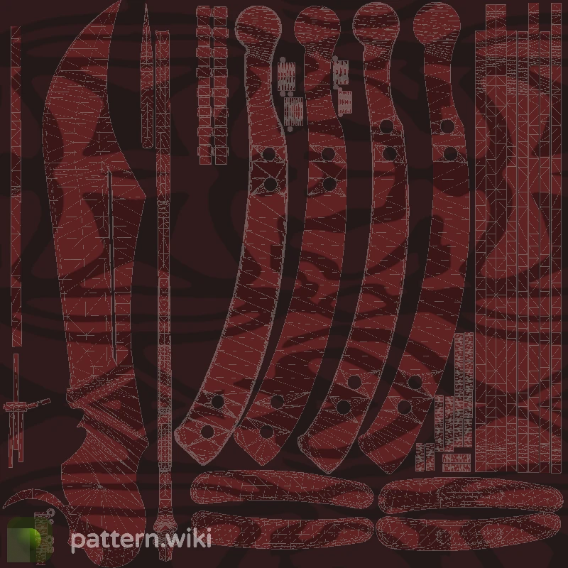 Butterfly Knife Slaughter seed 859 pattern template