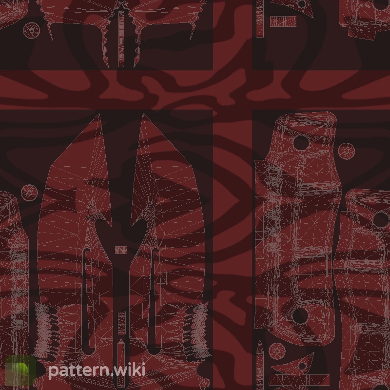 Survival Knife Slaughter seed 79 pattern template