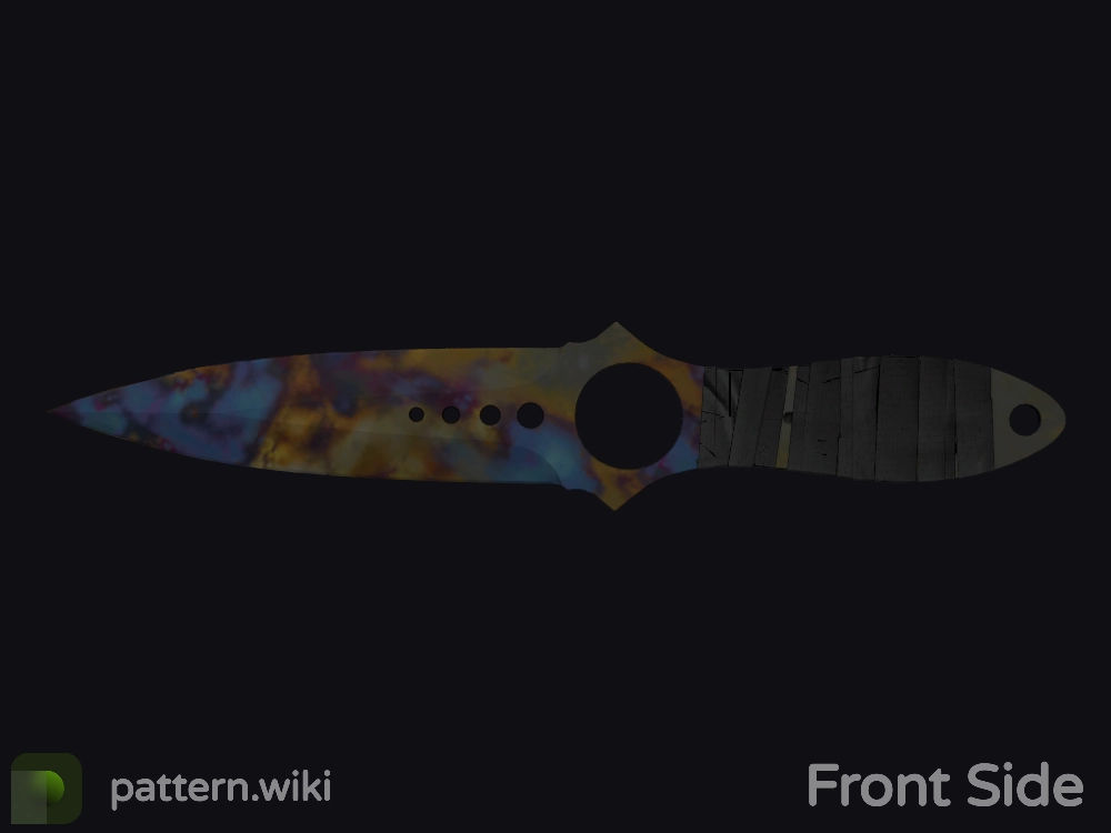 Skeleton Knife Case Hardened seed 191