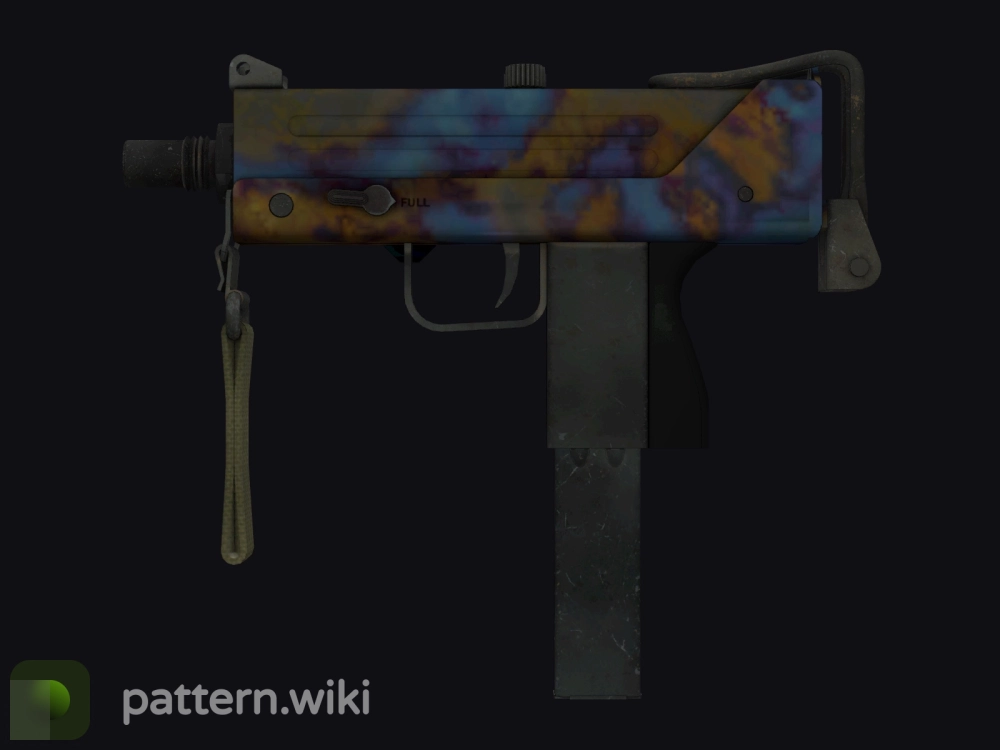 MAC-10 Case Hardened seed 101