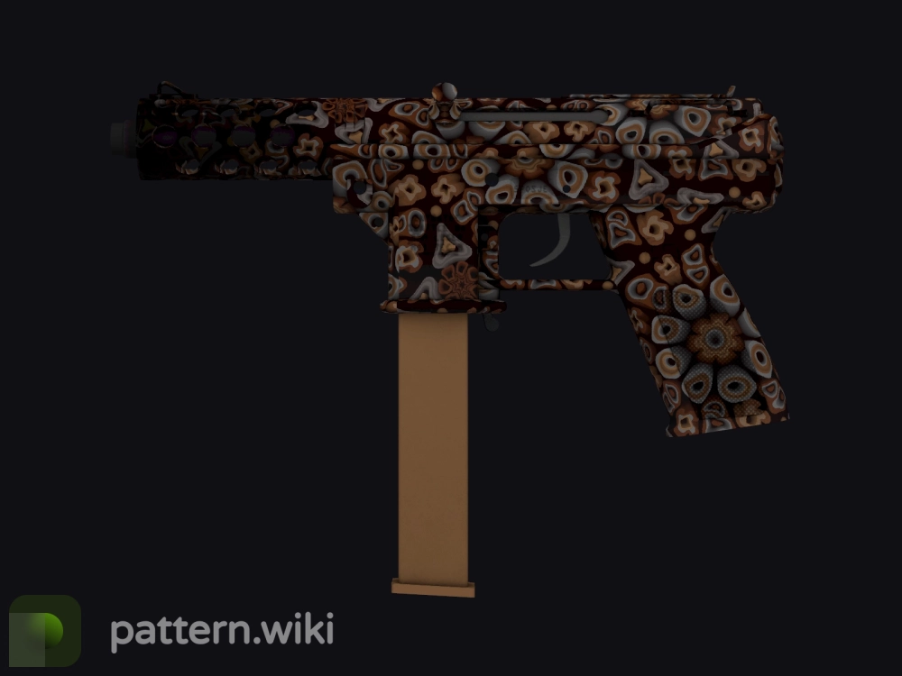 Tec-9 Orange Murano seed 222