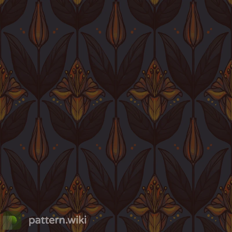 P90 Sunset Lily seed 0 pattern template