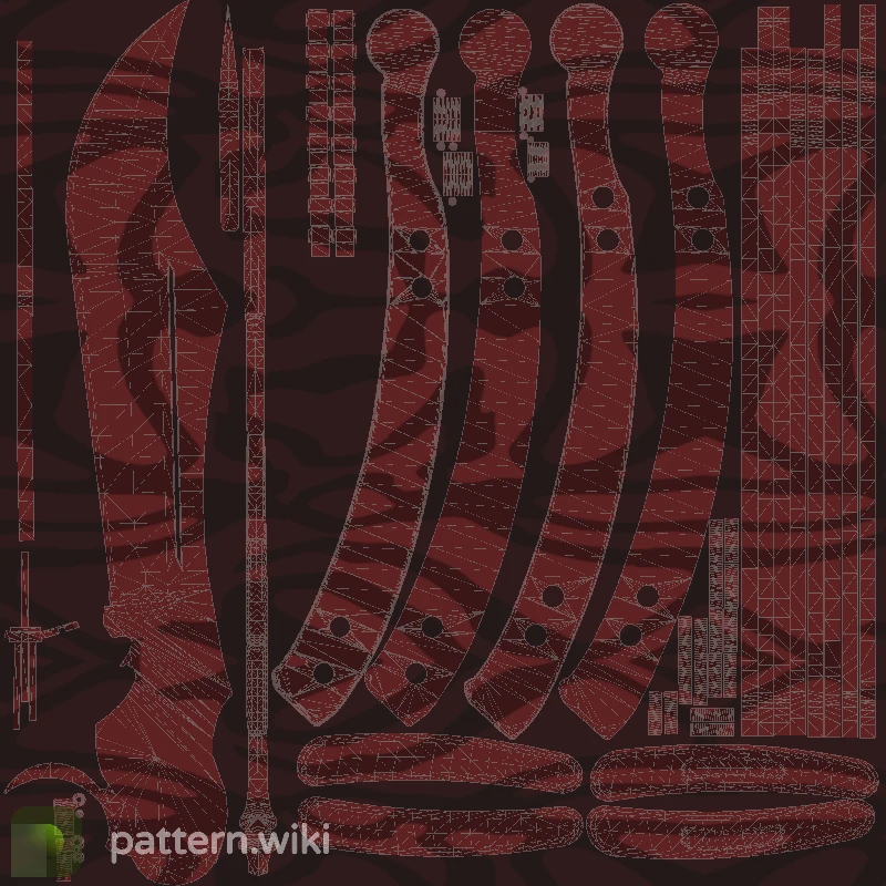 Butterfly Knife Slaughter seed 441 pattern template