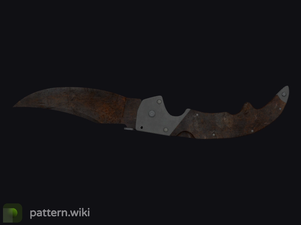 Falchion Knife Rust Coat seed 228