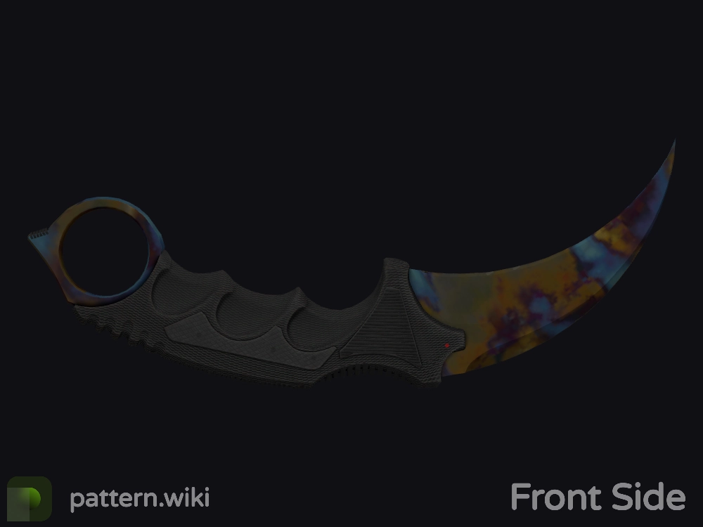 Karambit Case Hardened seed 348