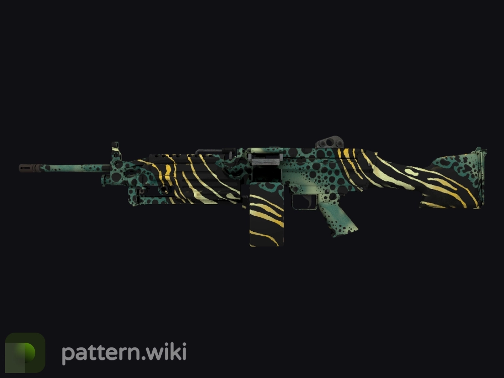 M249 Emerald Poison Dart seed 507