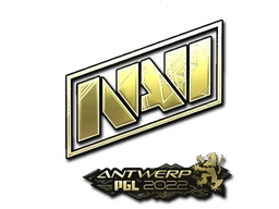 Sticker Natus Vincere (Gold) | Antwerp 2022 preview