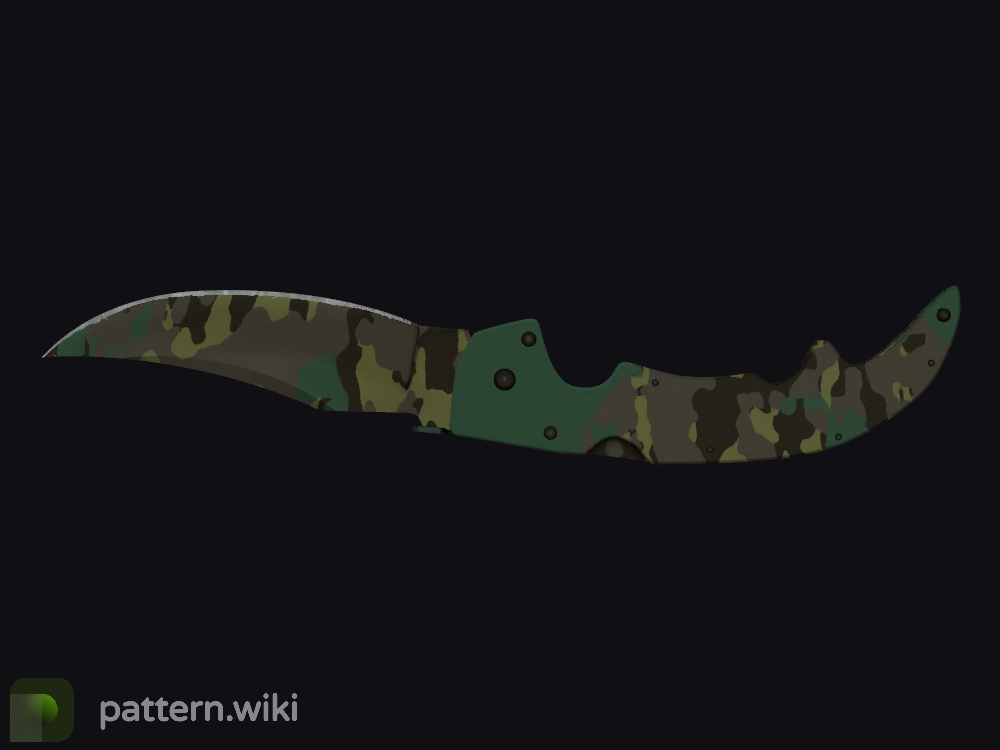 Falchion Knife Boreal Forest seed 396