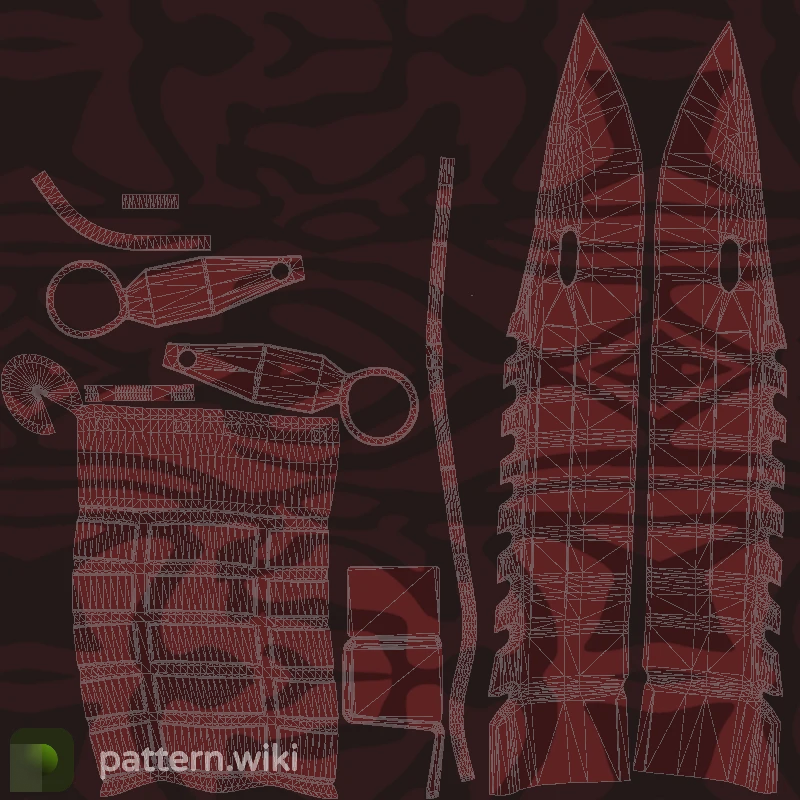 M9 Bayonet Slaughter seed 292 pattern template